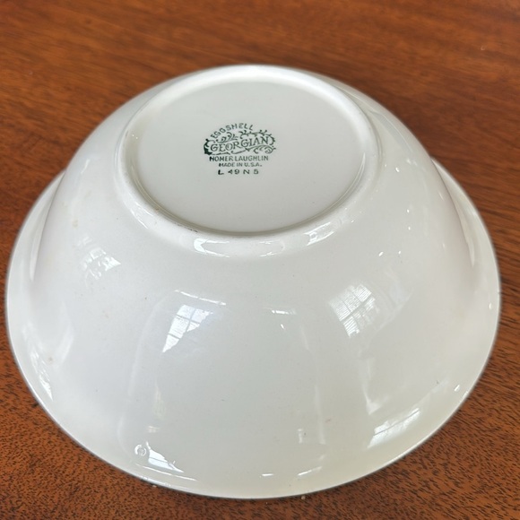 Vintage/Antique Georgian Eggshell Hand-painted Bowl - Picture 4 of 4